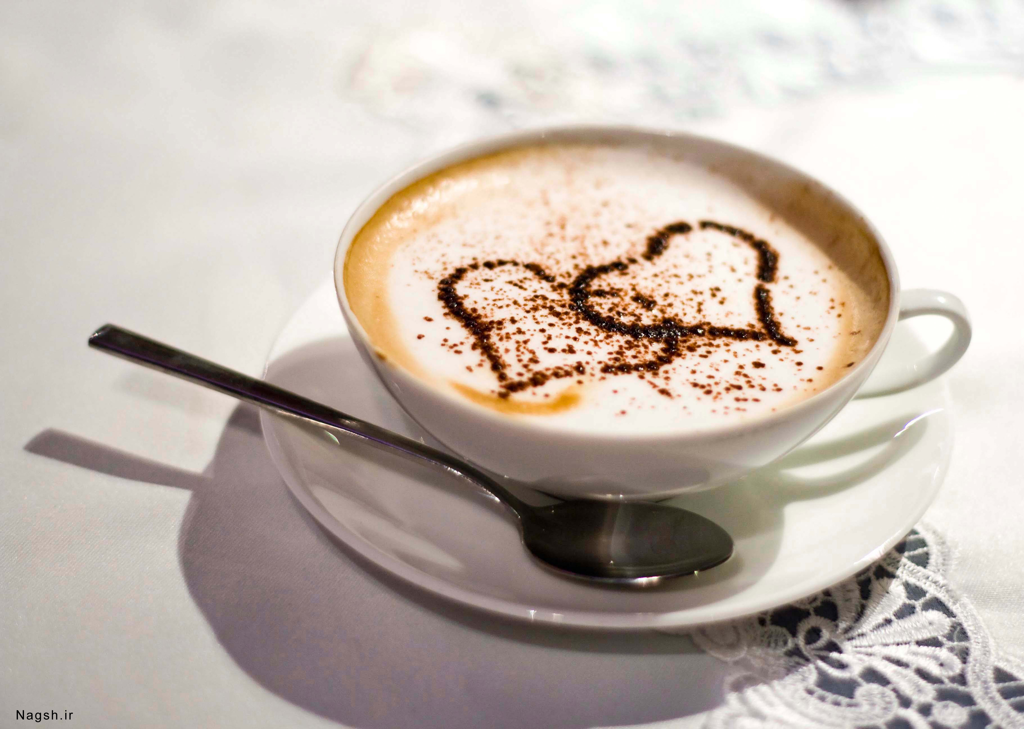 یک فنجان قهوه عشق